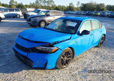 2025 Honda Civic Sport z USA, uszkodzony, nr VIN 19XFL2H85SE023484